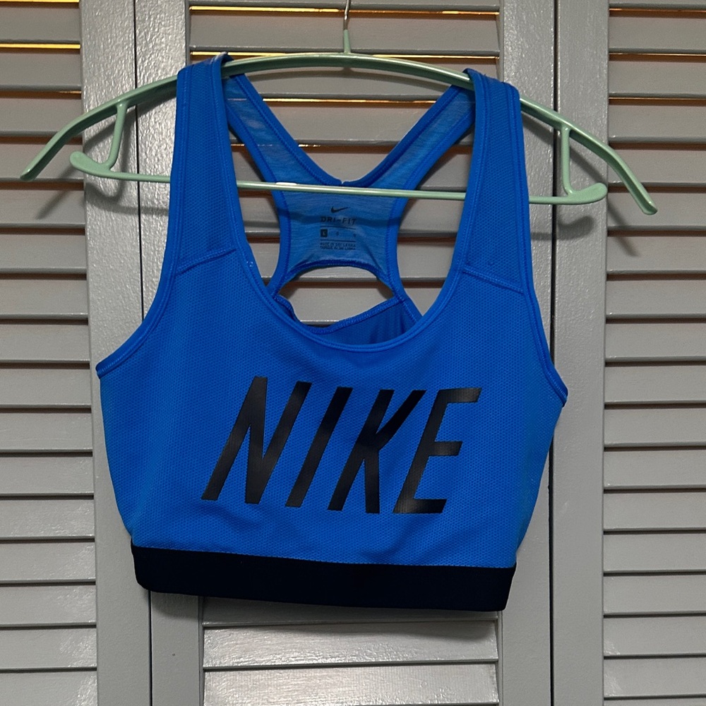 Nike Women's Vibrant Blue Sports Bra